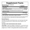 PrescriptBiotics Supplement Facts 1
