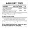 Vitamin D3 Supplement Facts