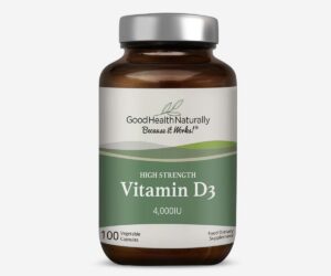 Vitamin D3 4,000 IU Capsules